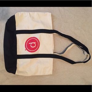 Pure Barre Circle P Canvas Tote